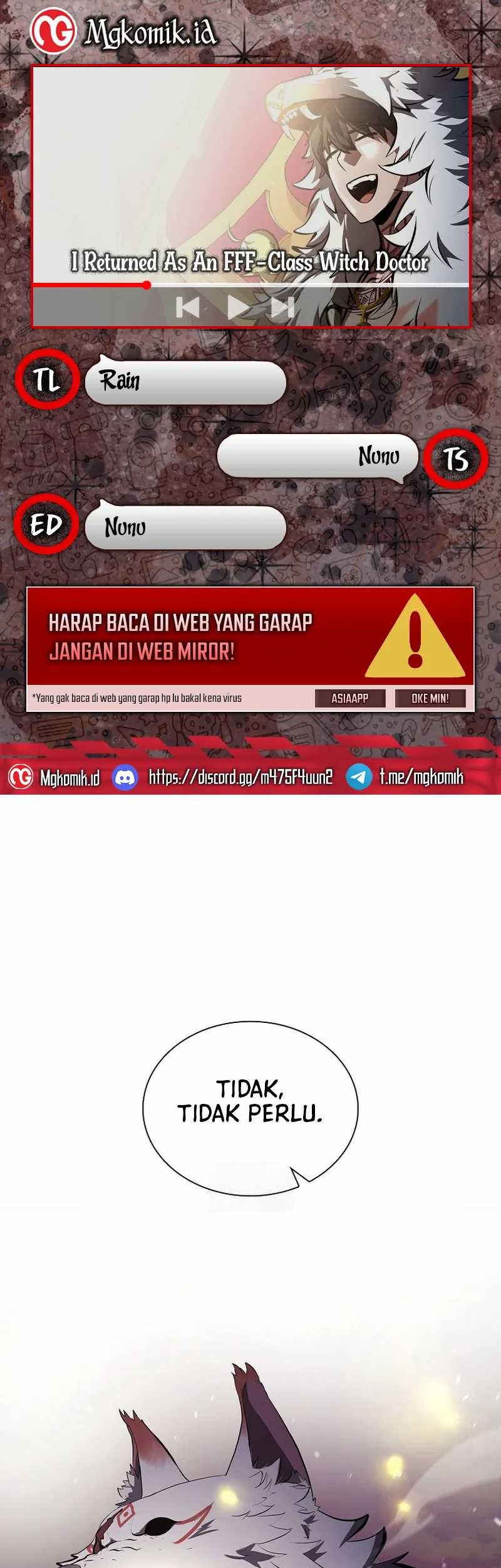 Baca Komik I Returned As An FFF-Class Witch Doctor Chapter 79 Gambar 1