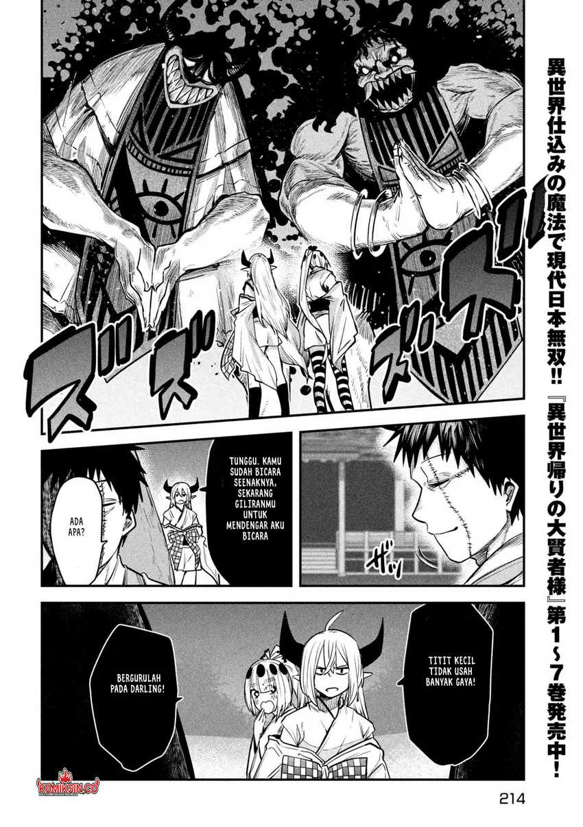 Isekai Kaeri no Daikenja-sama wa Sore Demo Kossori Kurashite Iru Tsumori desu Chapter 35 Gambar 11