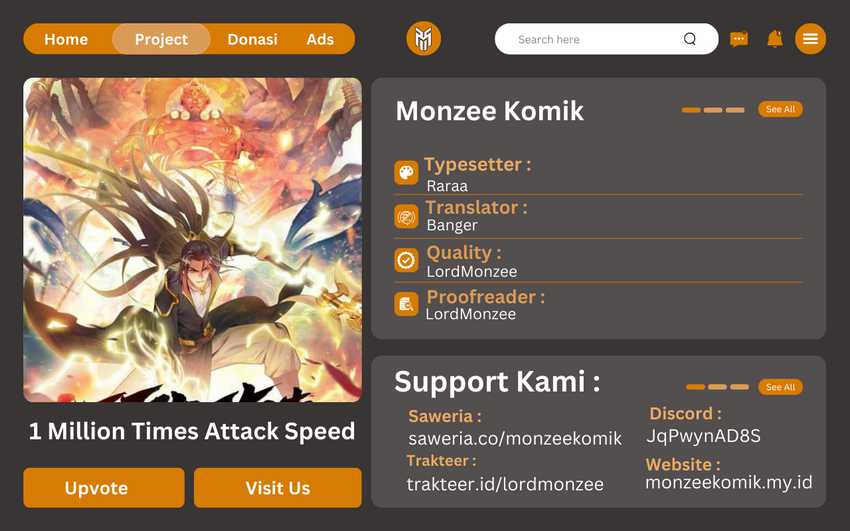 Baca Komik 1 Million Times Attack Speed Chapter 66 Gambar 1