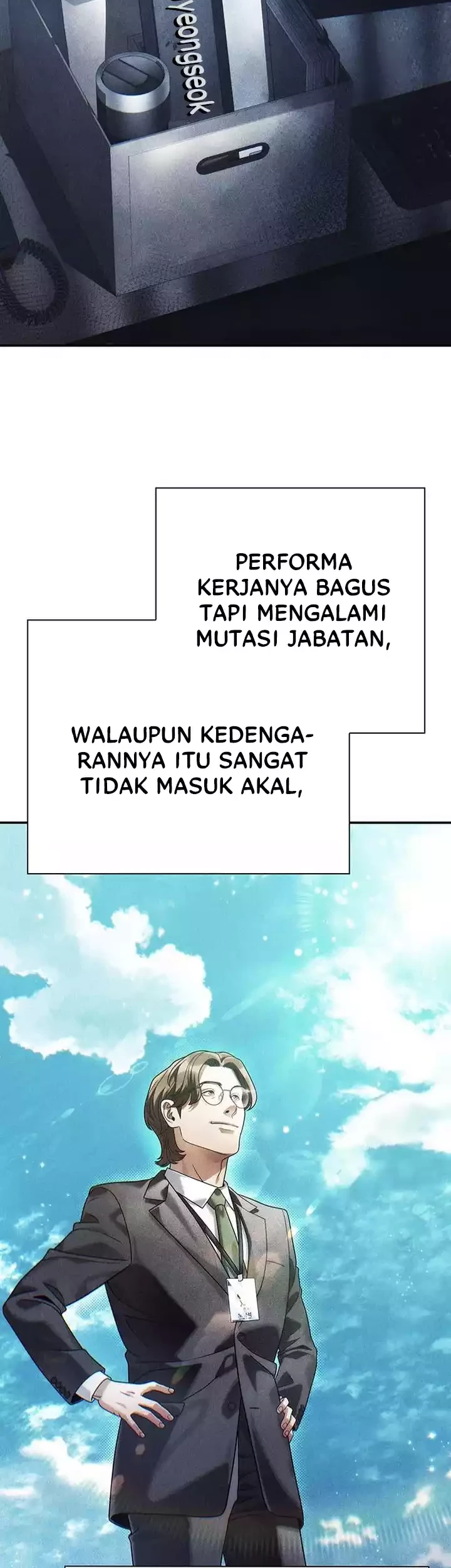 Office Worker Who Sees Fate Chapter 100 Gambar 47