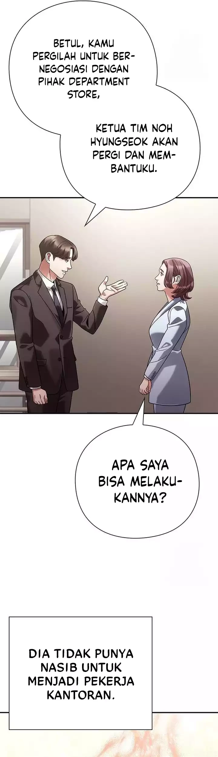 Office Worker Who Sees Fate Chapter 100 Gambar 54