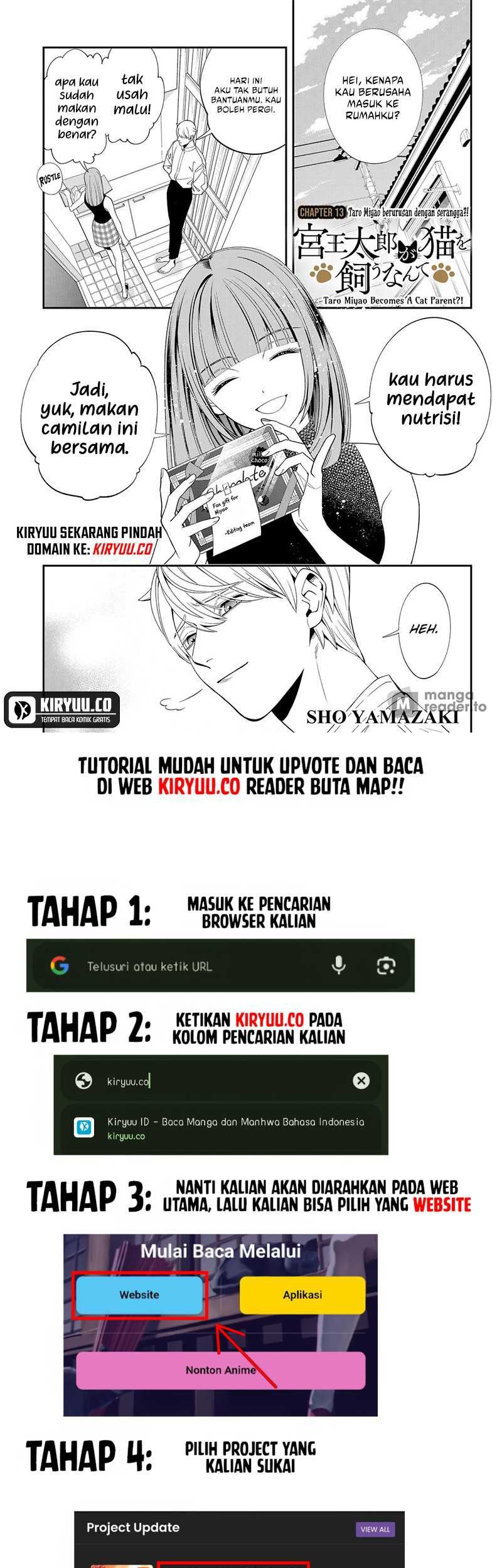 Baca Miyaou Tarou ga Neko wo Kau Nante Chapter 13 Gambar 2