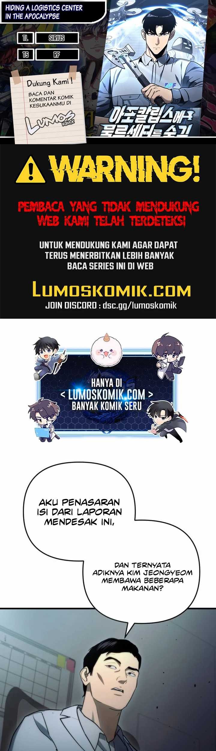 Baca Komik Hiding a Logistics Center in the Apocalypse Chapter 14 Gambar 1