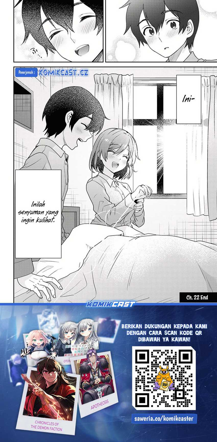 Kurasu no Daikirai na Joshi to Kekkon Suru Koto ni Natta Chapter 22.2 Gambar 25