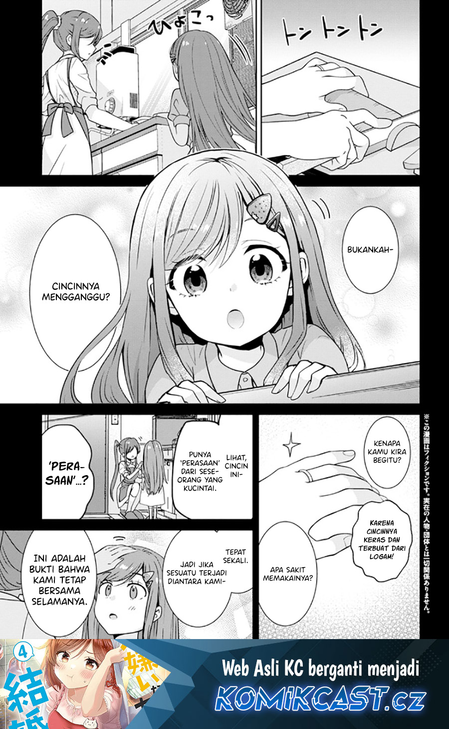 Baca Kurasu no Daikirai na Joshi to Kekkon Suru Koto ni Natta Chapter 23.1 Gambar 2