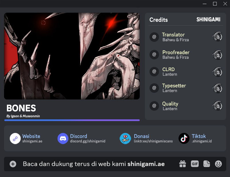 Baca Komik Bones Chapter 08 Gambar 1
