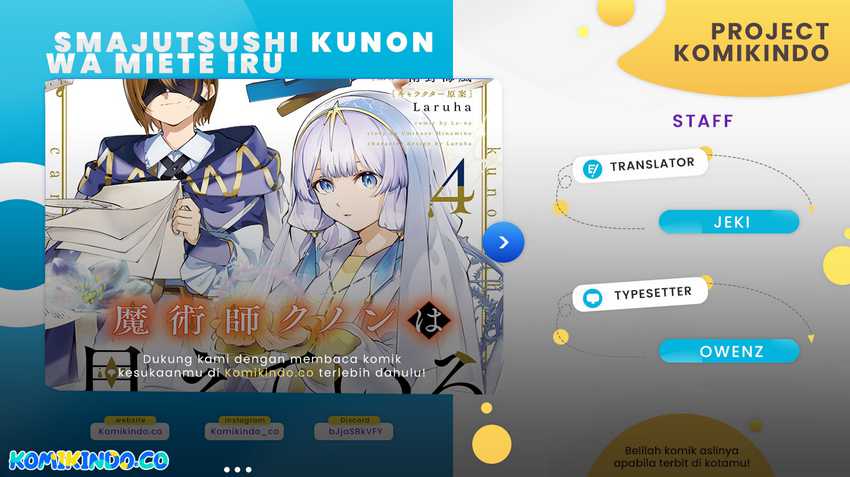 Baca Komik Majutsushi Kunon wa Miete Iru Chapter 28.2 Gambar 1