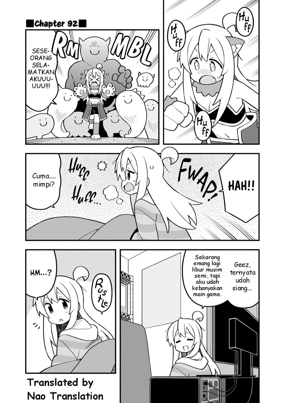 Baca Komik Onii-chan wa Oshimai Chapter 92 Gambar 1