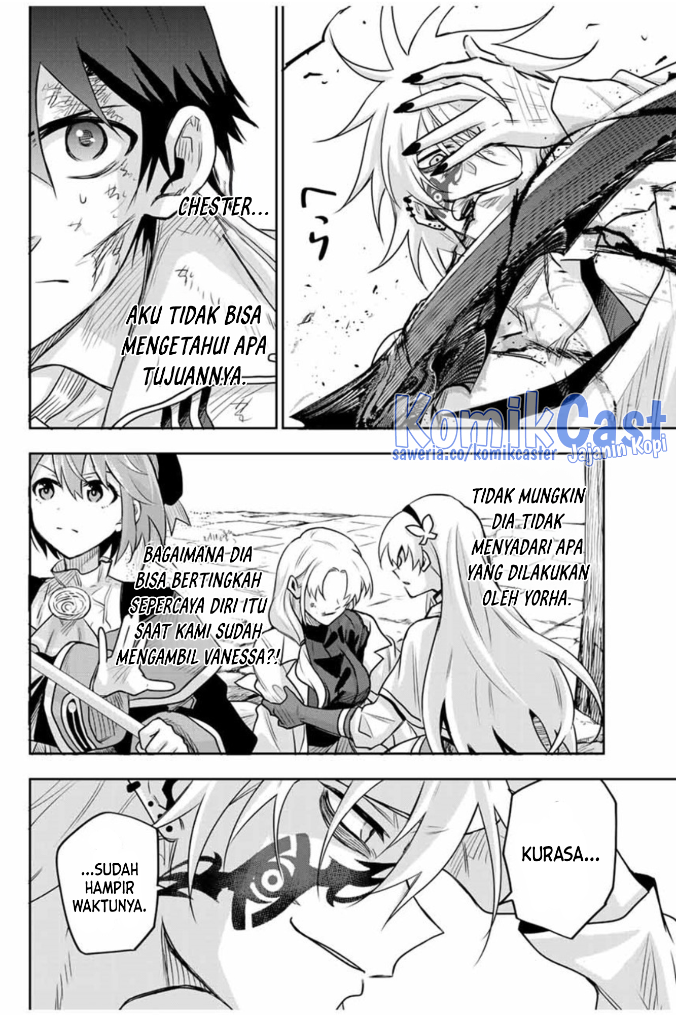 A Court Magician, Who Was Focused On Supportive Magic Because His Allies Were Too Weak, Aims To Become The Strongest After Being Banished Chapter 107 Gambar 4