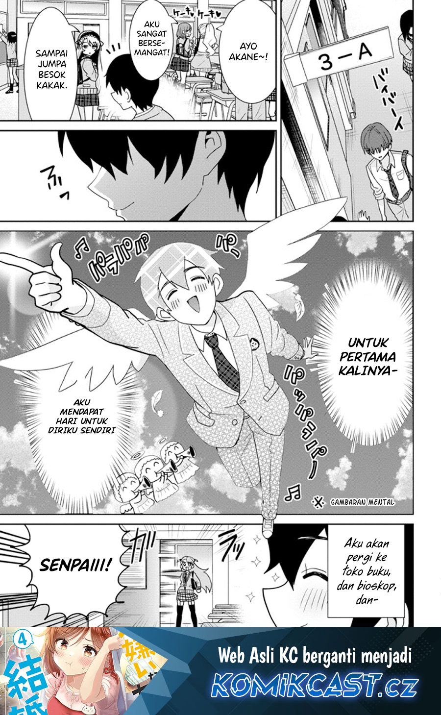 Baca Kurasu no Daikirai na Joshi to Kekkon Suru Koto ni Natta Chapter 24.2 Gambar 2