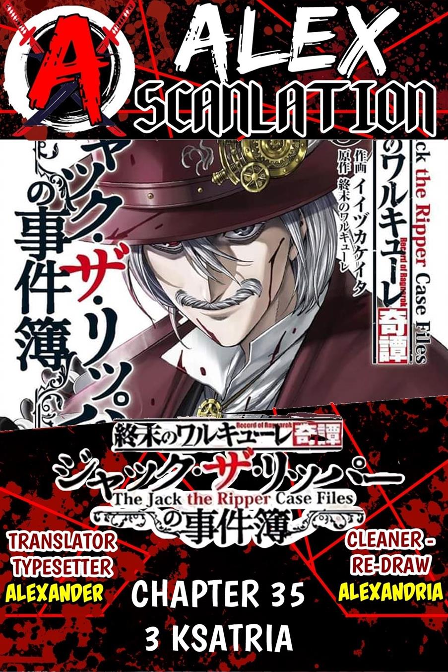 Baca Komik Shuumatsu no Valkyrie Kitan – Jack the Ripper no Jikenbo Chapter 35 Gambar 1