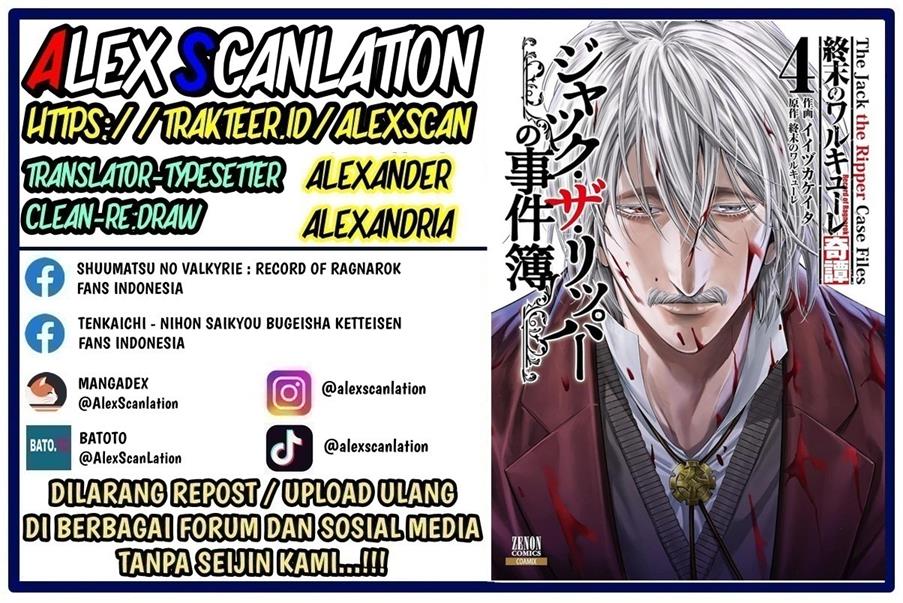 Baca  Shuumatsu no Valkyrie Kitan – Jack the Ripper no Jikenbo Chapter 30 Gambar 2