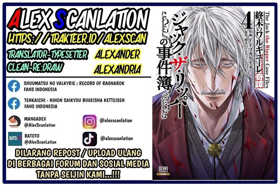 Baca Shuumatsu no Valkyrie Kitan – Jack the Ripper no Jikenbo Chapter 26 Gambar 2