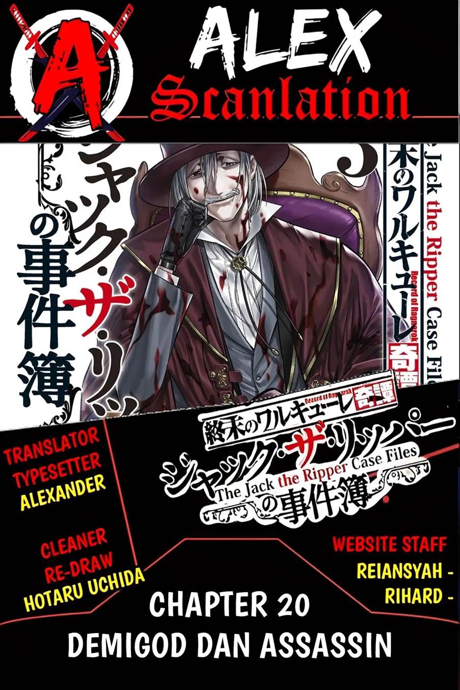 Baca Shuumatsu no Valkyrie Kitan – Jack the Ripper no Jikenbo Chapter 20 Gambar 2