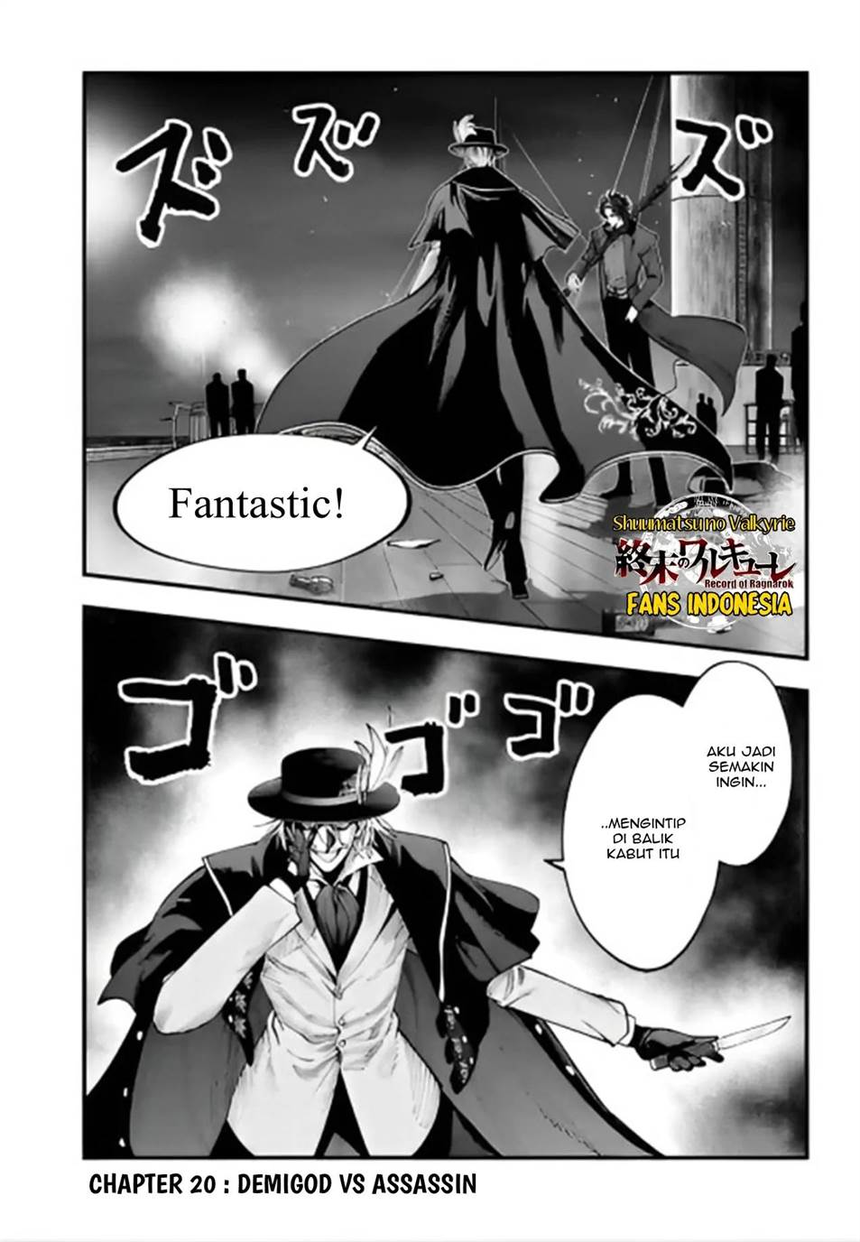 Shuumatsu no Valkyrie Kitan – Jack the Ripper no Jikenbo Chapter 20 Gambar 3