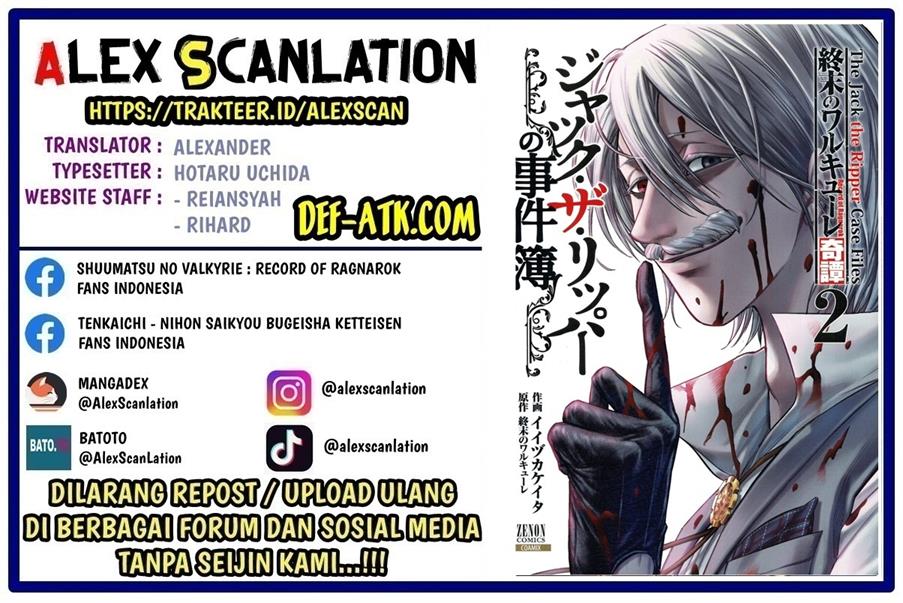 Baca Komik Shuumatsu no Valkyrie Kitan – Jack the Ripper no Jikenbo Chapter 14 Gambar 1