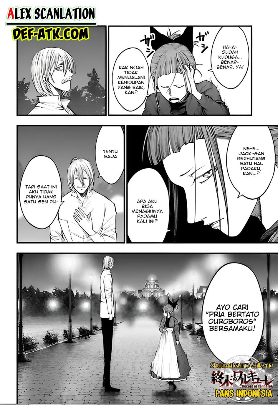 Shuumatsu no Valkyrie Kitan – Jack the Ripper no Jikenbo Chapter 12 Gambar 22