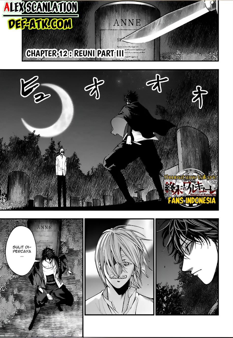Shuumatsu no Valkyrie Kitan – Jack the Ripper no Jikenbo Chapter 12 Gambar 3