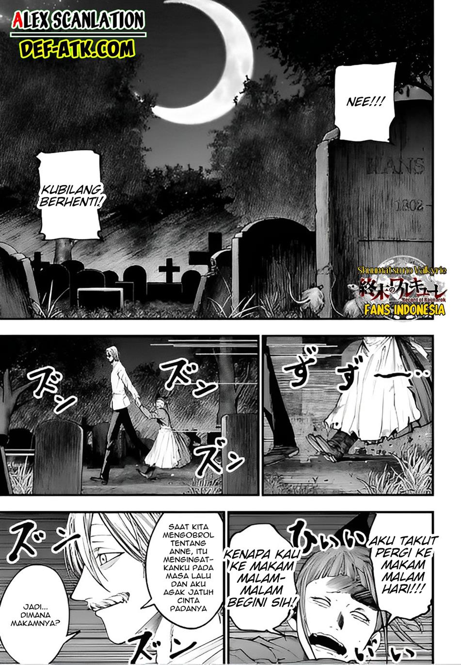 Shuumatsu no Valkyrie Kitan – Jack the Ripper no Jikenbo Chapter 11 Gambar 19