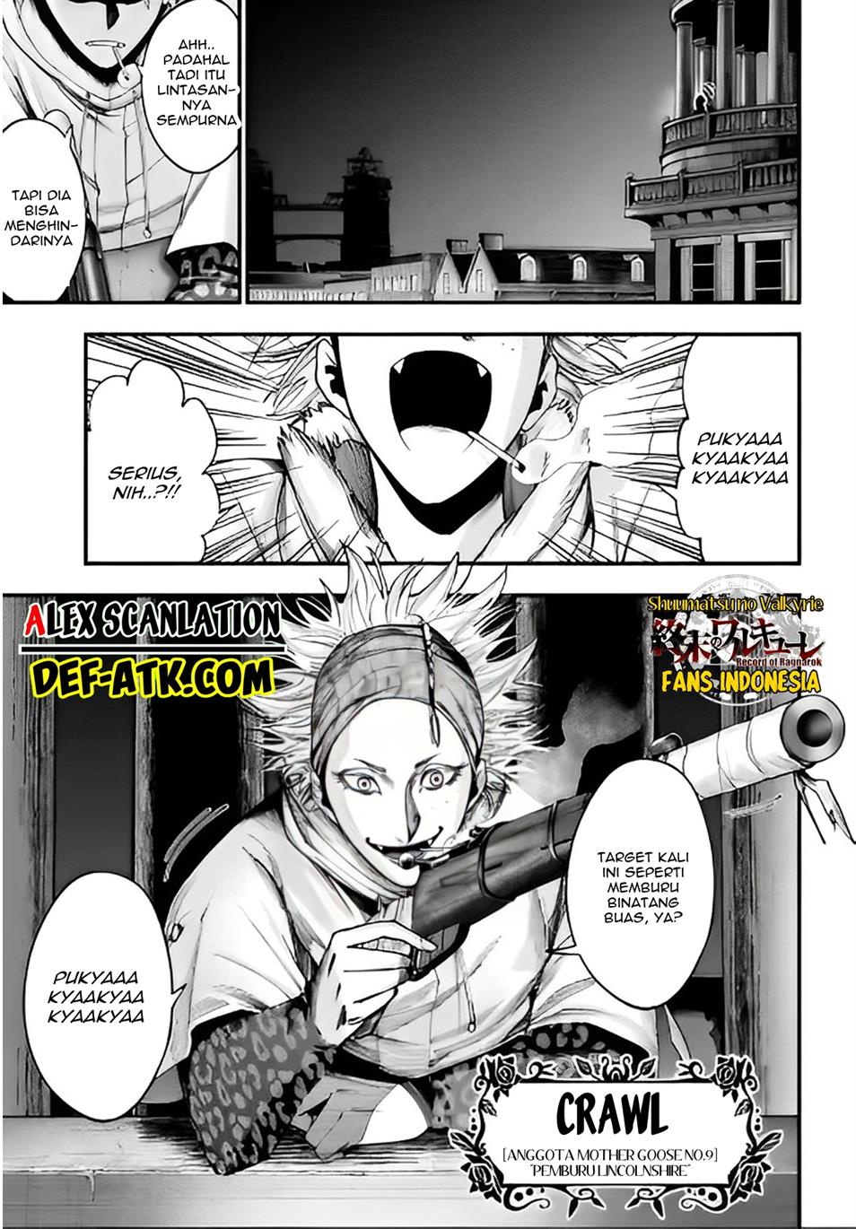 Shuumatsu no Valkyrie Kitan – Jack the Ripper no Jikenbo Chapter 08 Gambar 7