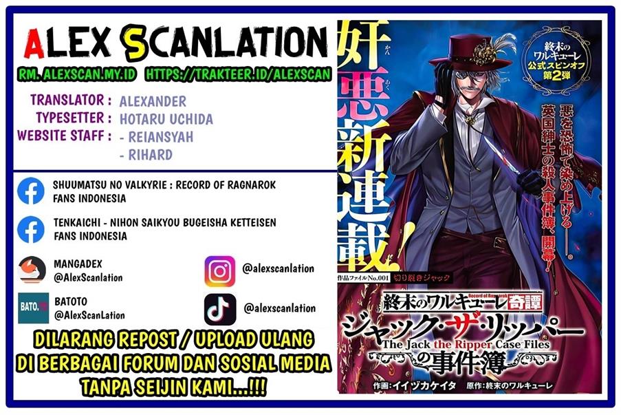 Baca Shuumatsu no Valkyrie Kitan – Jack the Ripper no Jikenbo Chapter 05 Gambar 2