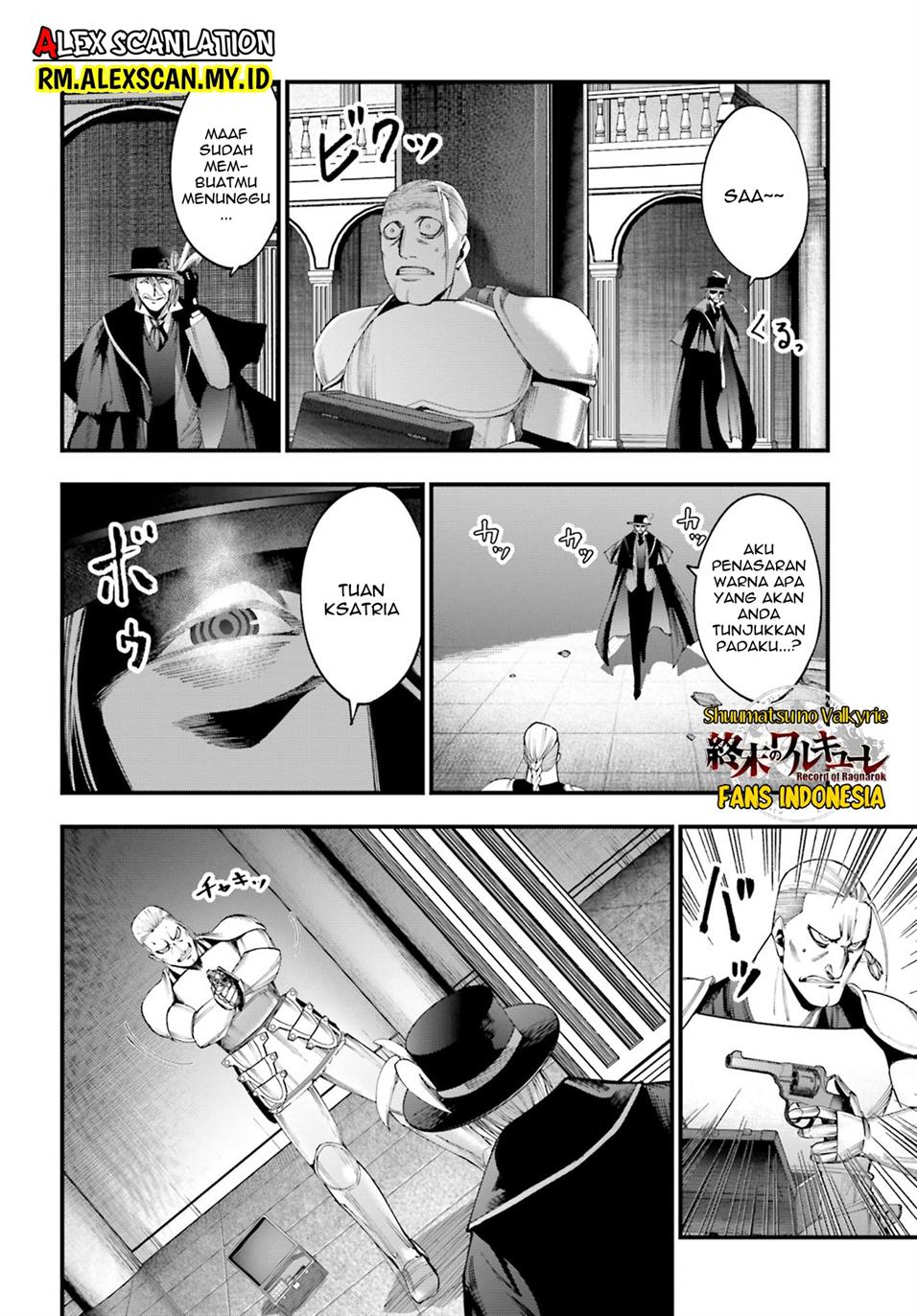 Shuumatsu no Valkyrie Kitan – Jack the Ripper no Jikenbo Chapter 04 Gambar 30