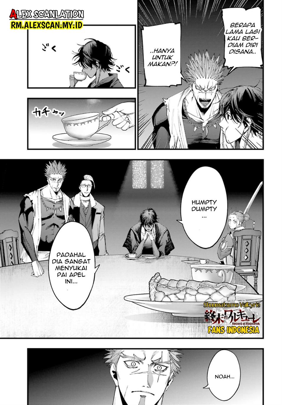 Shuumatsu no Valkyrie Kitan – Jack the Ripper no Jikenbo Chapter 04 Gambar 44