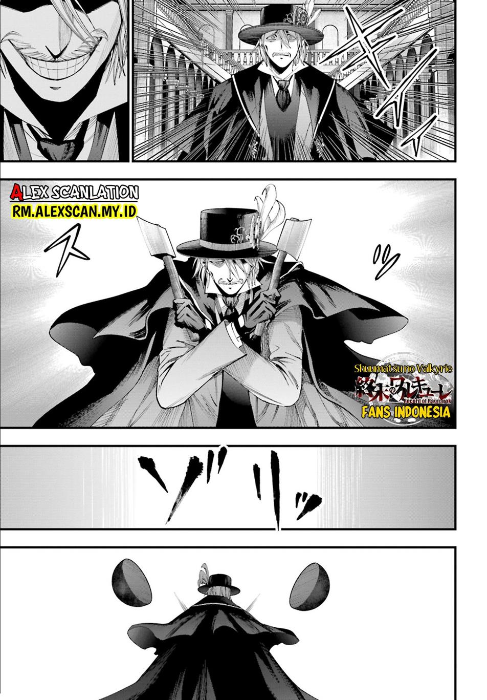 Shuumatsu no Valkyrie Kitan – Jack the Ripper no Jikenbo Chapter 04 Gambar 9