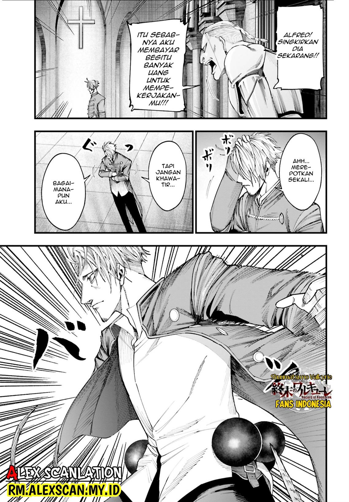 Shuumatsu no Valkyrie Kitan – Jack the Ripper no Jikenbo Chapter 03 Gambar 23