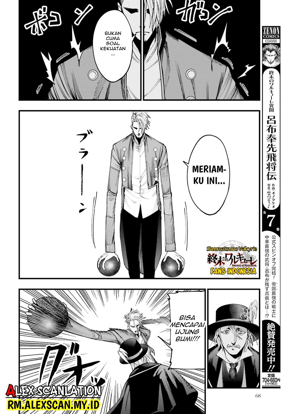 Shuumatsu no Valkyrie Kitan – Jack the Ripper no Jikenbo Chapter 03 Gambar 26