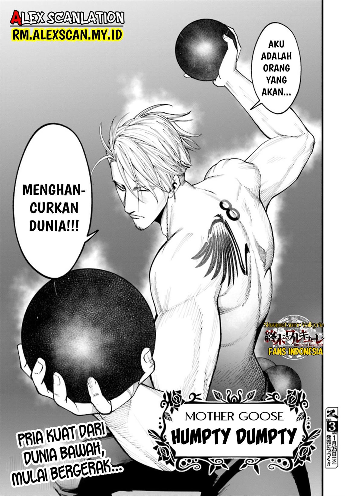 Shuumatsu no Valkyrie Kitan – Jack the Ripper no Jikenbo Chapter 03 Gambar 33