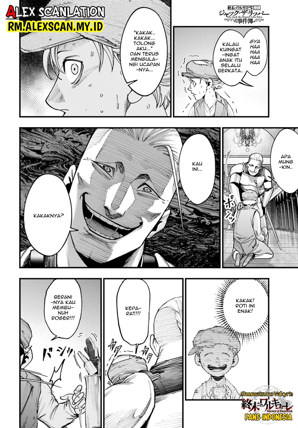 Shuumatsu no Valkyrie Kitan – Jack the Ripper no Jikenbo Chapter 03 Gambar 7