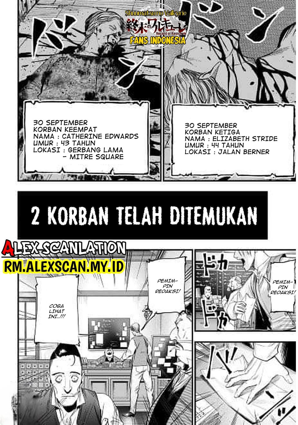 Shuumatsu no Valkyrie Kitan – Jack the Ripper no Jikenbo Chapter 01 Gambar 10
