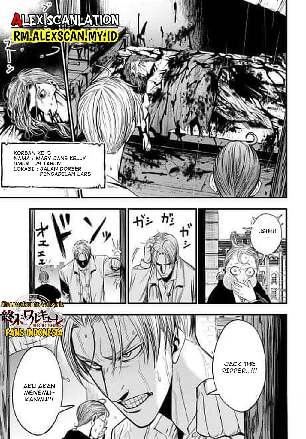 Shuumatsu no Valkyrie Kitan – Jack the Ripper no Jikenbo Chapter 01 Gambar 17