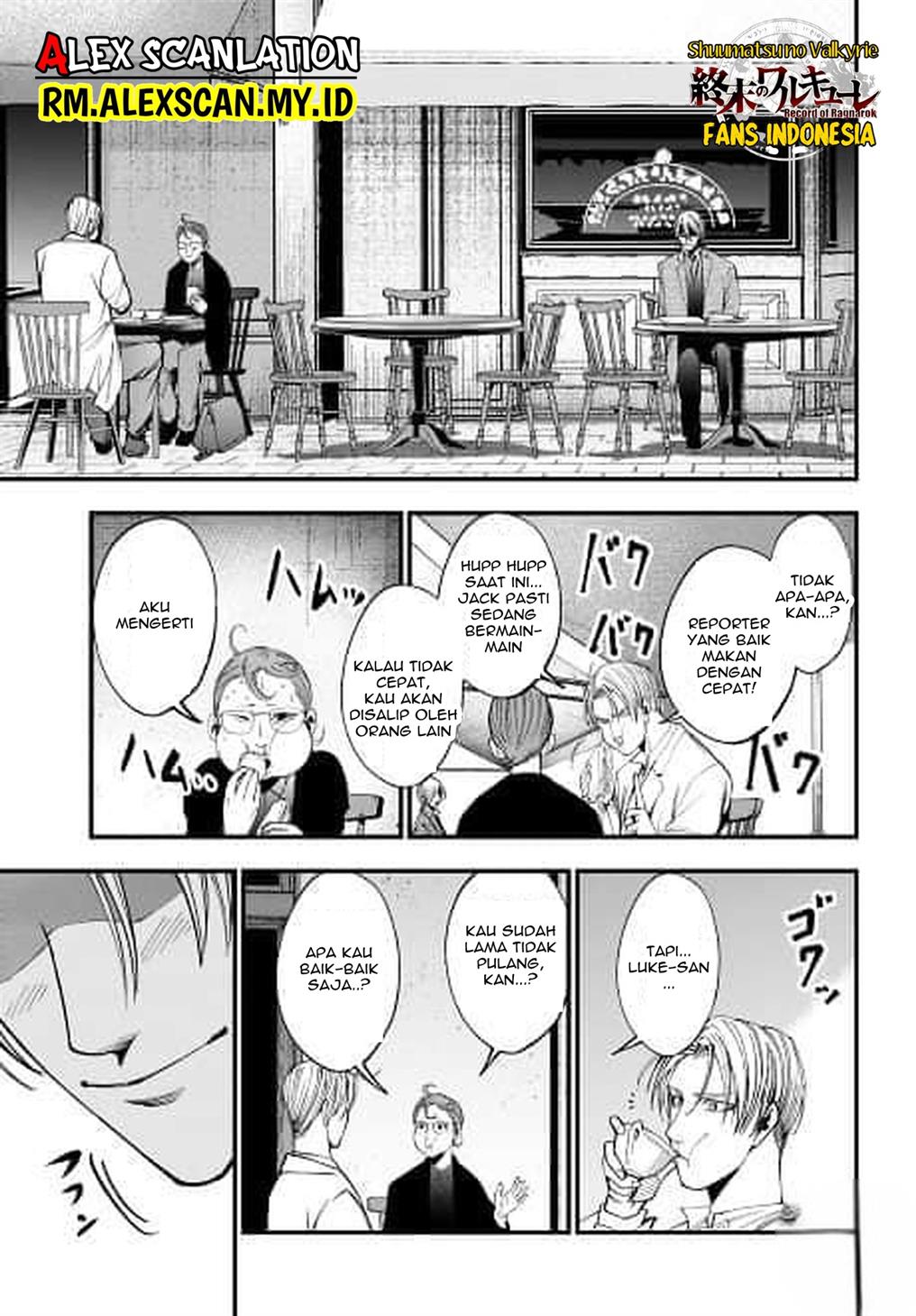 Shuumatsu no Valkyrie Kitan – Jack the Ripper no Jikenbo Chapter 01 Gambar 23