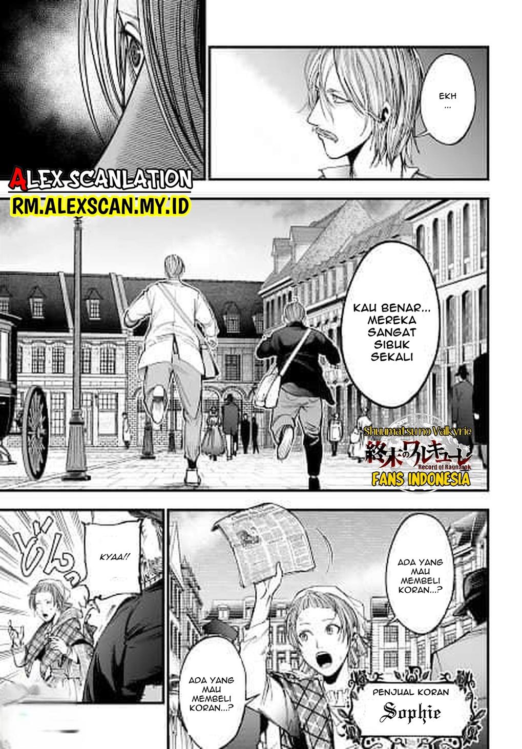 Shuumatsu no Valkyrie Kitan – Jack the Ripper no Jikenbo Chapter 01 Gambar 25
