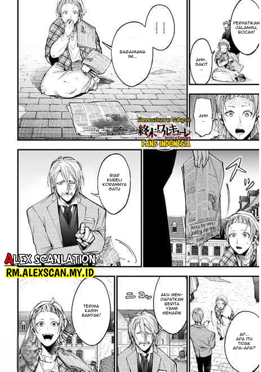 Shuumatsu no Valkyrie Kitan – Jack the Ripper no Jikenbo Chapter 01 Gambar 26