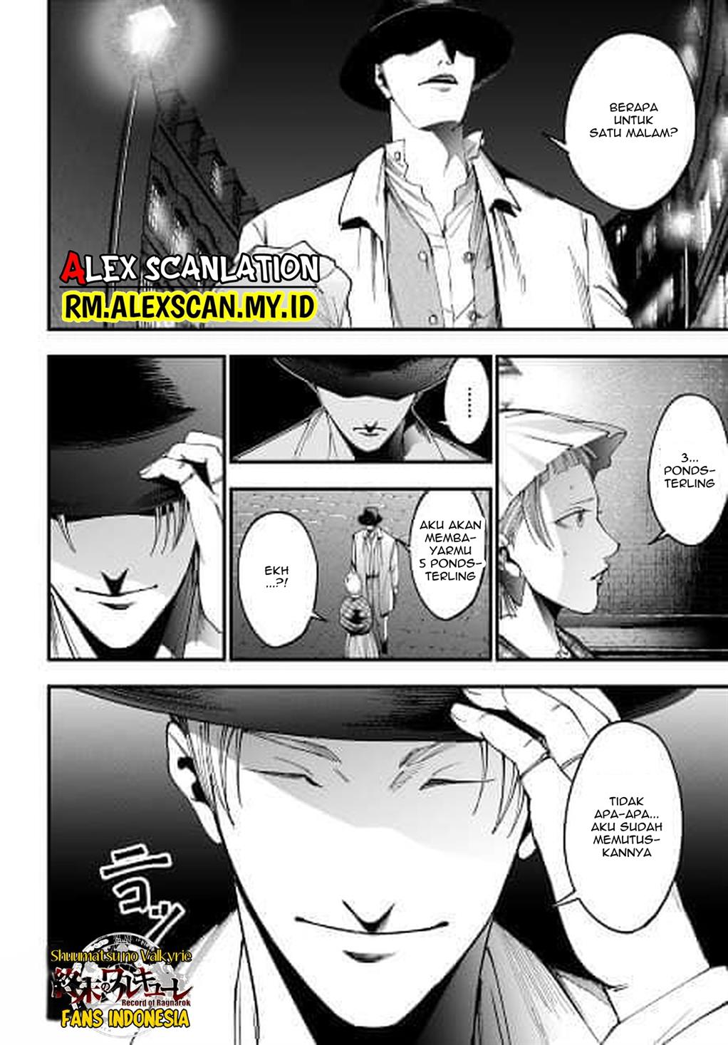 Shuumatsu no Valkyrie Kitan – Jack the Ripper no Jikenbo Chapter 01 Gambar 40