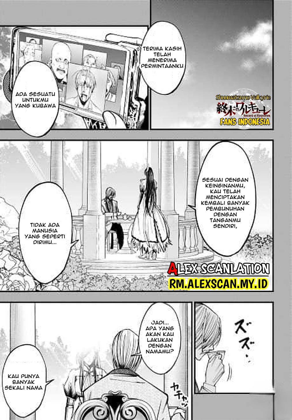 Shuumatsu no Valkyrie Kitan – Jack the Ripper no Jikenbo Chapter 01 Gambar 69