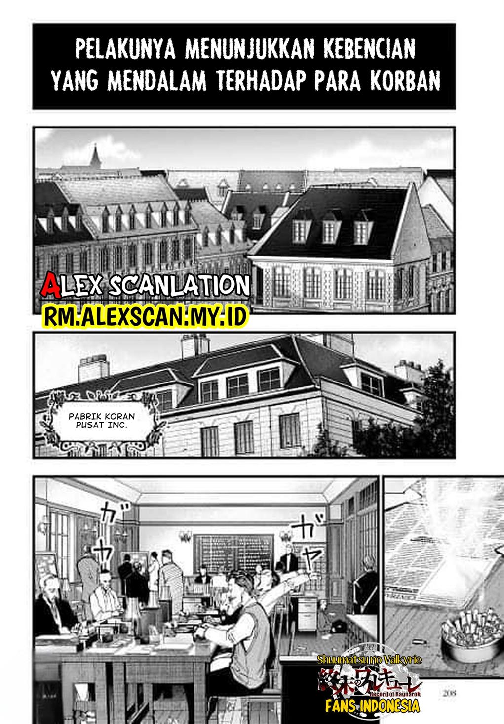 Shuumatsu no Valkyrie Kitan – Jack the Ripper no Jikenbo Chapter 01 Gambar 8
