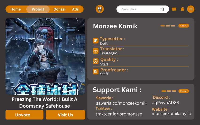 Baca Komik Freezing The World: I Built A Doomsday Safehouse Chapter 353 Gambar 1