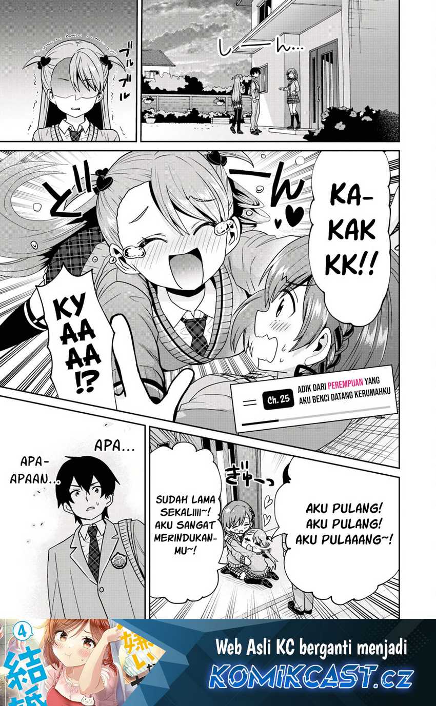 Baca Kurasu no Daikirai na Joshi to Kekkon Suru Koto ni Natta Chapter 25.1 Gambar 2