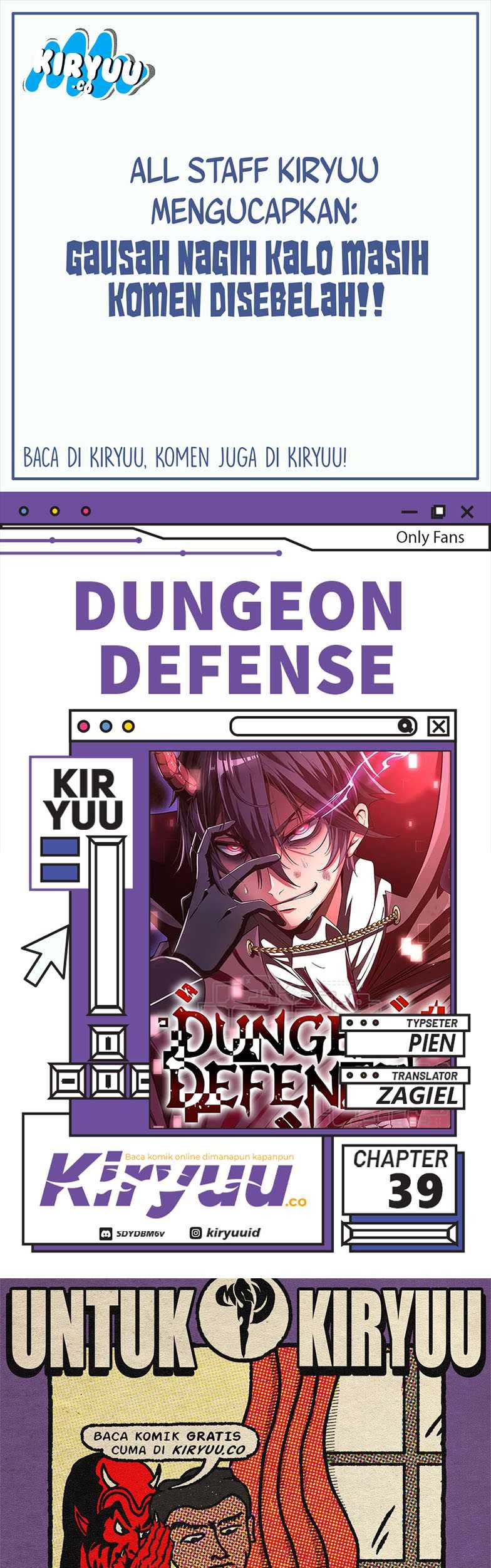 Baca Komik Dungeon Defense Chapter 39 Gambar 1