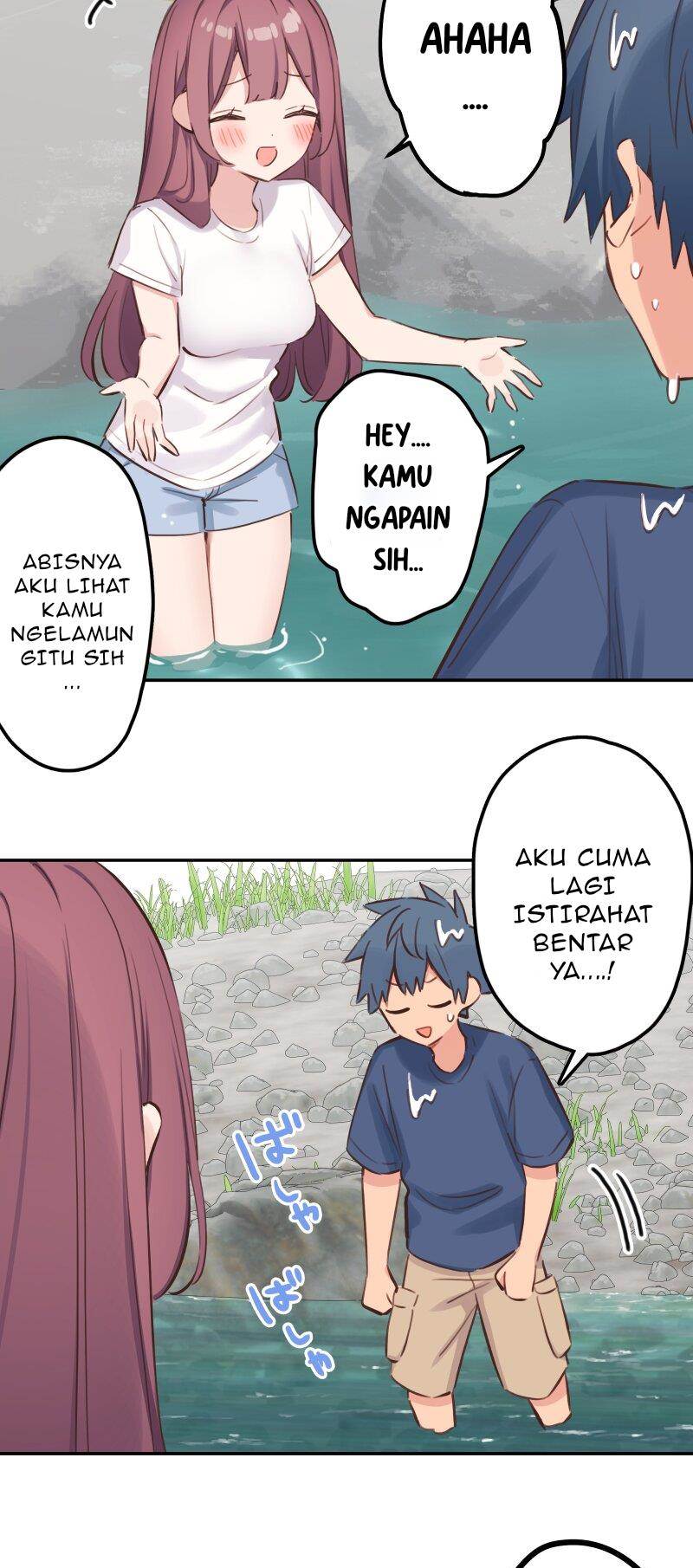 Waka-chan Is Flirty Again Chapter 203 Gambar 18