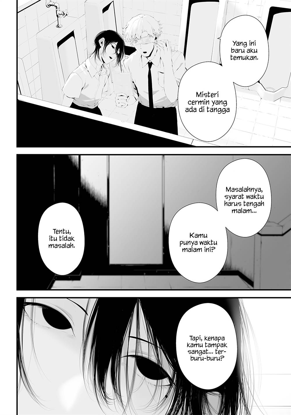 Tsurenai Hodo Aokute Azatoi Kurai ni Akai Chapter 36 Gambar 8