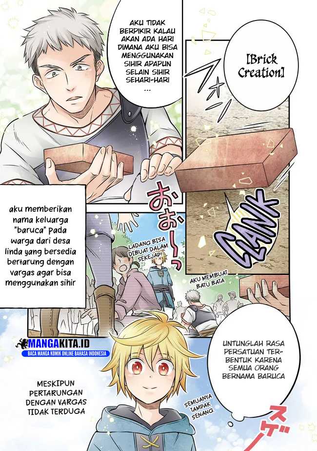 Baca Isekai no Binbou Nouka ni Tensei Shitanode, Renga o Tsukutte Shiro o Tateru Koto ni Shimashita Chapter 13.1 Gambar 2