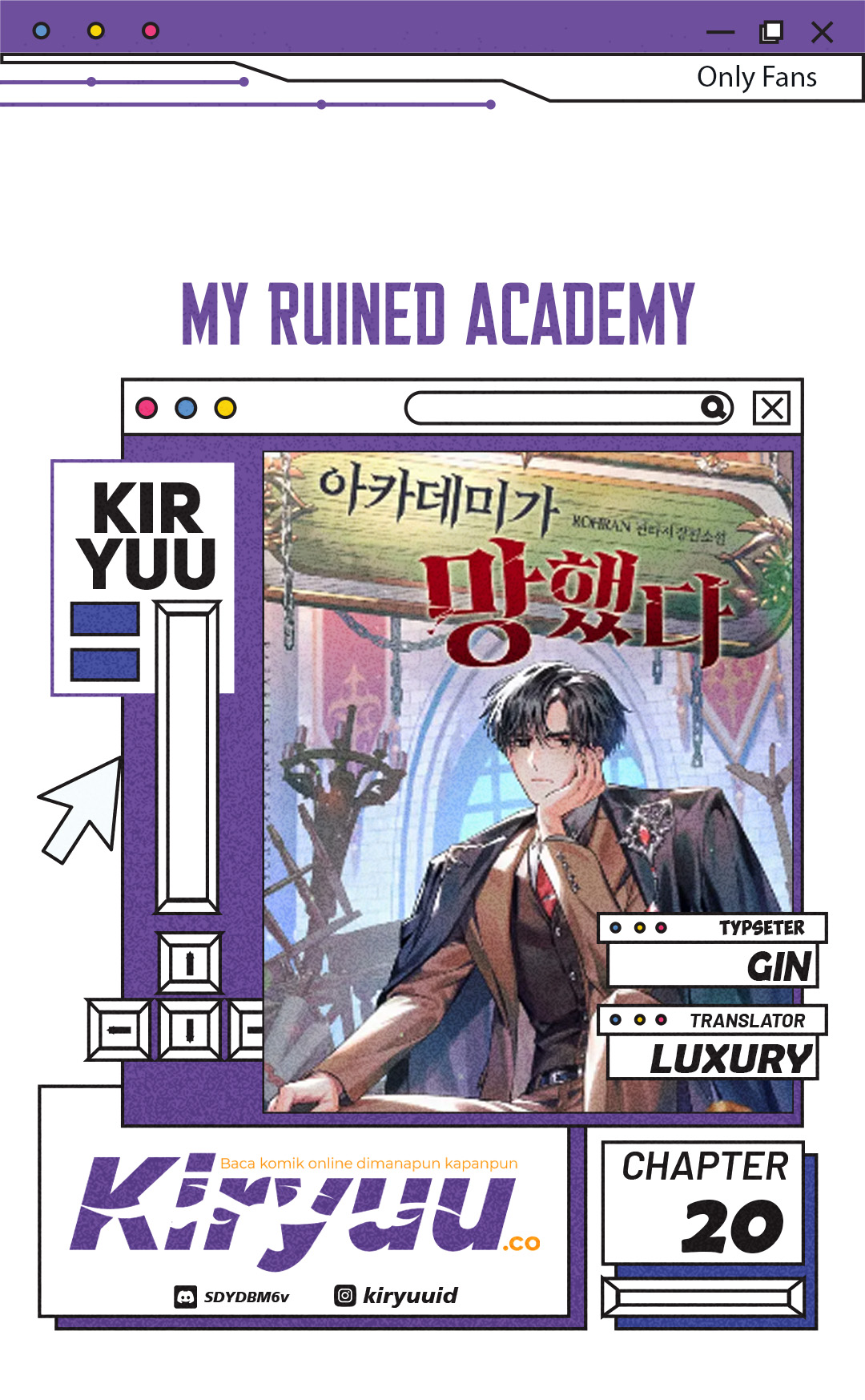 Baca Komik My Ruined Academy Life Chapter 20 Gambar 1