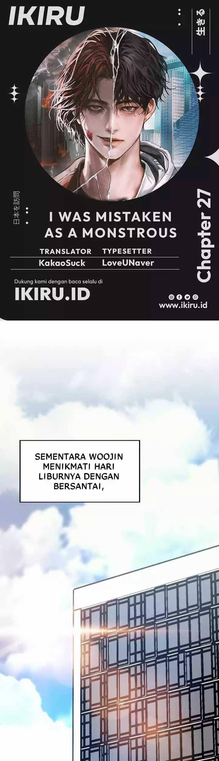 Baca Komik I Was Immediately Mistaken for a Monster Genius Actor Chapter 27 Gambar 1