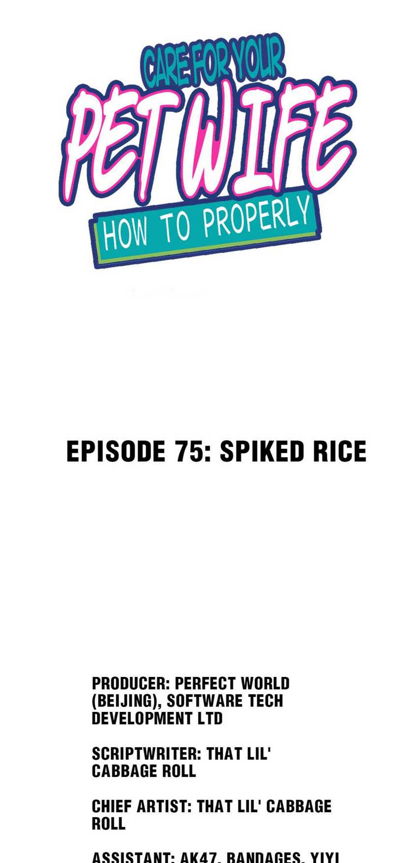 Baca How To Properly Care For Your Pet Wife Chapter 75 Gambar 2