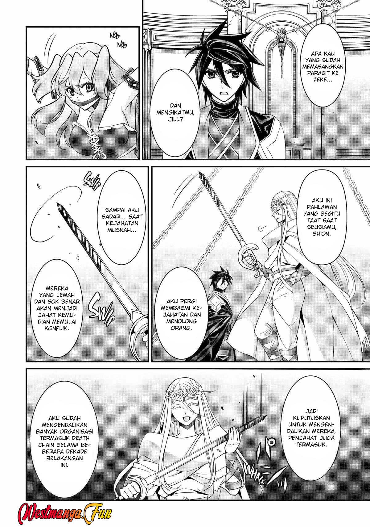 Shikkoku tsukai no saikyo yusha nakama zen’in ni uragira retanode saikyo no mamono Chapter 83 Gambar 11